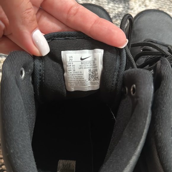 Nike MANOA TRIPPLE BLACK LEATHER BOOTS WATERPROOF - Picture 5 of 5